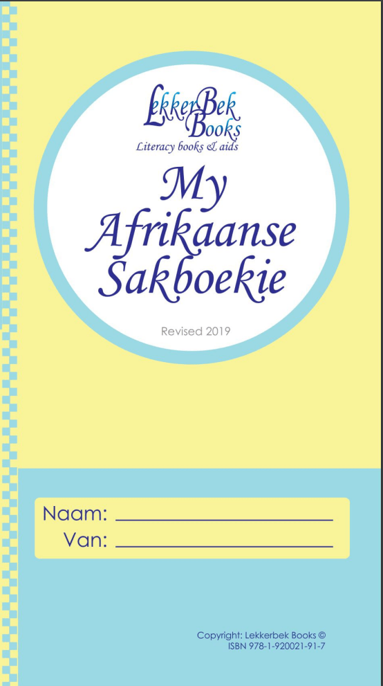 My Afrikaanse Sakboekie 2019 edition