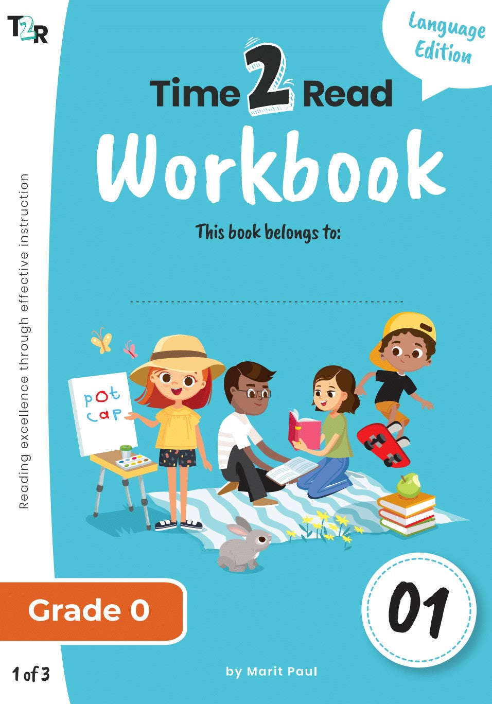 Time2Read Grade 0 Language Workbooks (Set of 3 Books)