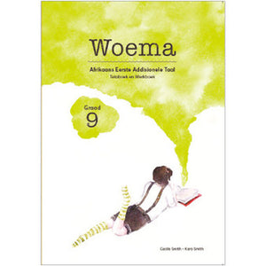 Front Cover Of NEW Woema Grade 9 Afrikaans Teksboek en Werkboek