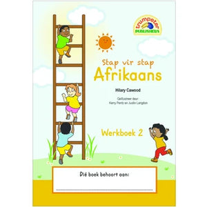 Front Cover Of Stap vir stap Afrikaans Werkboek 2 (Additional language)