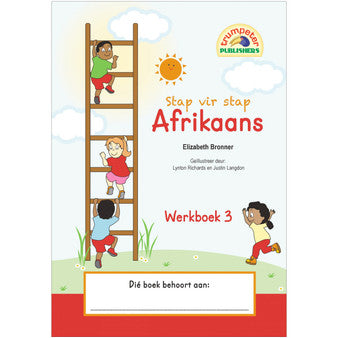 Front Cover Of Stap vir Stap Afrikaans Werkboek 3 (Additional Language)