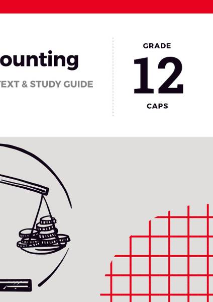 The Answer Series: Grade 12 Accounting 3-in-1