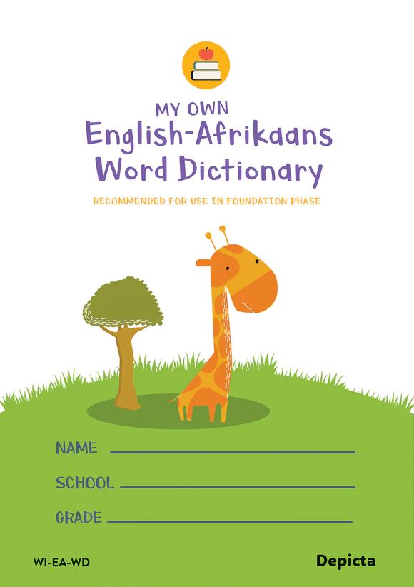 My Own English – Afrikaans Word Dictionary