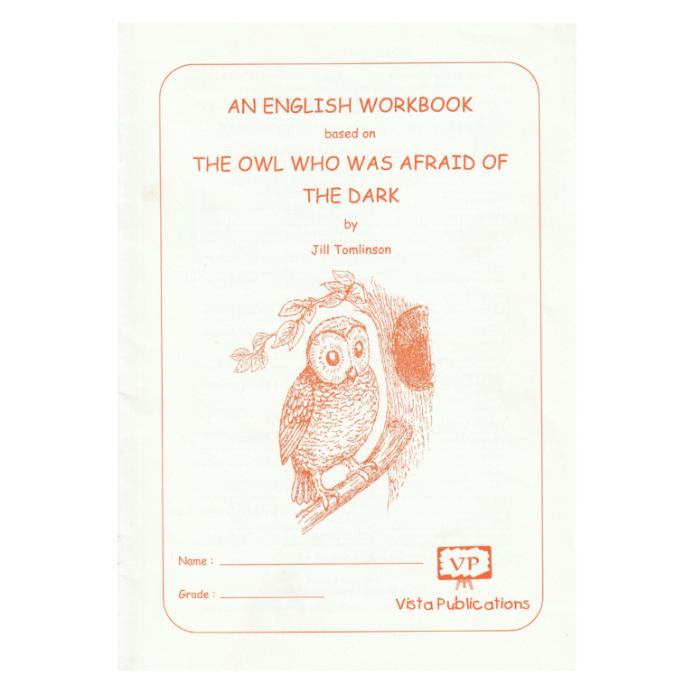 The Owl Who Was Afraid of the Dark Workbook