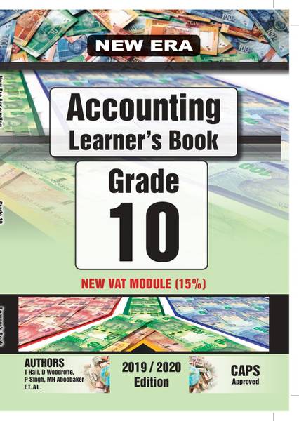 New Era Accounting Grade 10 Learners Book (eBook) EPDF (Perpetual)