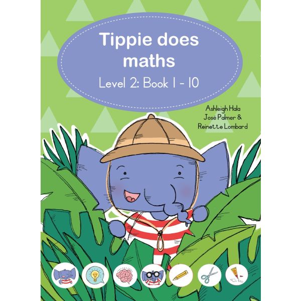Front Cover Of Tippie Does Maths (Level 2) Boxset