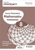 Front Cover Of Cambridge Checkpoint Lower Second Maths Wb 8