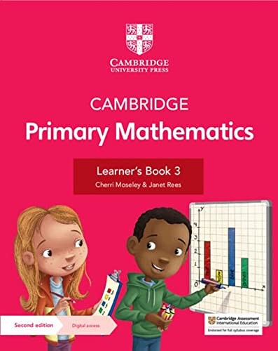 Front Cover Of Cambridge Primary Mathematics Learner's Book 3 with Digital Access (1 Year)