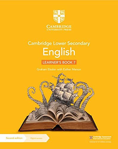 Front Cover Of Cambridge Lower Secondary English Learner's Book 7 with Digital Access (1 Year)