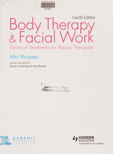 Front Cover Of Body Therapy & Facial Work 4Th