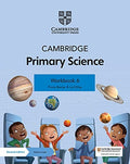 Front Cover Of Cambridge Primary Science Workbook 6 with Digital Access (1 Year)