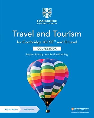Front Cover Of Cambridge IGCSE��� and O Level Travel & Tourism Coursebook with Digital Access (2 