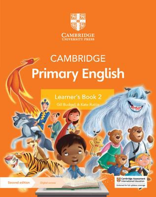 Front Cover Of Cambridge Primary English Learner's Book 2 with Digital Access (1 Year)