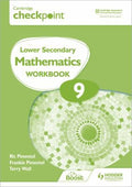 Front Cover Of Cambridge Checkpoint Lower Second Maths Wb 9