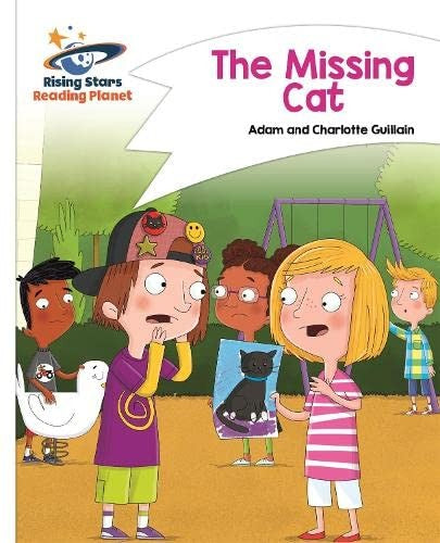 Front Cover Of The Missing Cat - White: Comet Street Kids