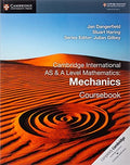 Front Cover Of Cambridge International AS & A-Level Mathematics Mechanics 1