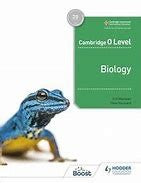 Front Cover Of Cam O Level Biology