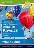Front Cover Of Oxford Cambridge Lower Secondary Complete Physics Workbook (2nd Edition)