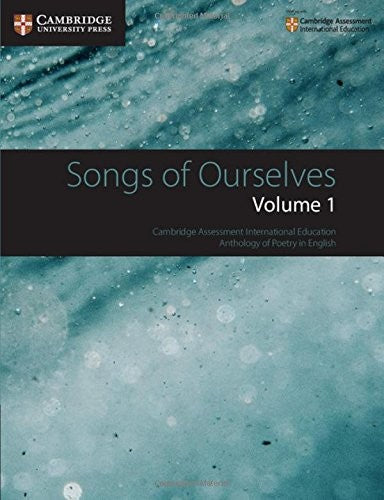 Front Cover Of Cambridge IGCSE Songs of Ourselves Volume 1 - Anthology of Stories in English