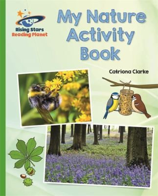 Front Cover Of My Nature Activity Book - Green