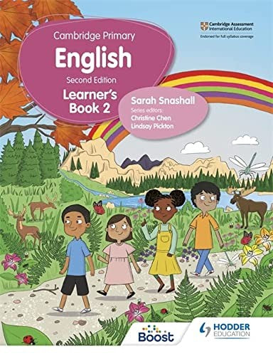 Front Cover Of Cambridge Primary English Learner'S Book 2