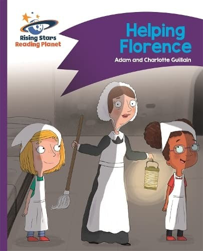 Front Cover Of Rp - Helping Florence - Purple: Comet Street Kids