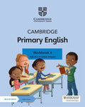Front Cover Of Cambridge Primary English Workbook 6 with Digital Access (1 Year)