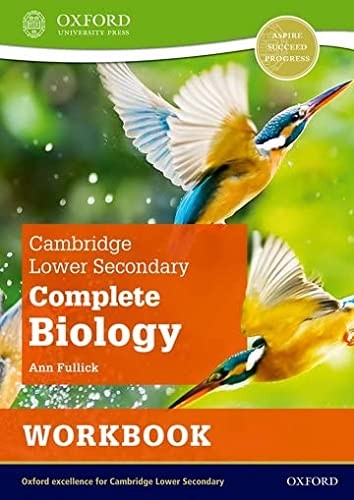 Front Cover Of Oxford Cambridge Lower Secondary Complete Biology Workbook (2nd Edition)