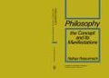 Front Cover Of Philosophy: The Concept And Its Manifestations
