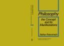 Front Cover Of Philosophy: The Concept And Its Manifestations