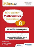 Front Cover Of Cambridge Checkpoint Lower Secondary Maths Tg 8