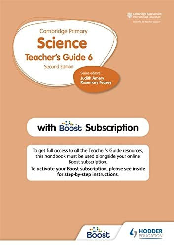Front Cover Of Cambridge Primary Science Teacher'S Guide 6