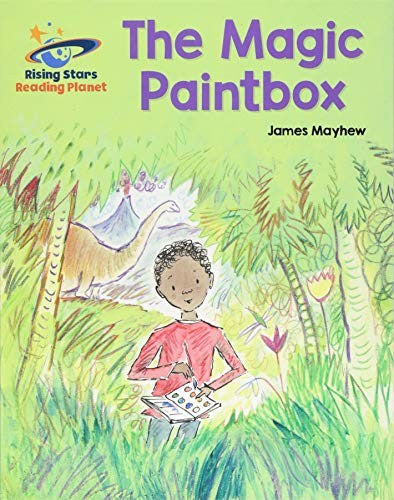 Front Cover Of The Magic Paint Box - Blue