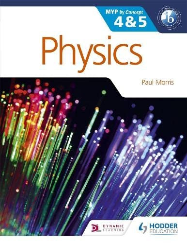 Front Cover Of Physics For Ib Myp 4-5