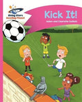 Front Cover Of Kick It! - Pink B: Comet Street Kids