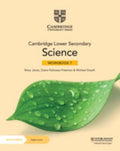 Front Cover Of Cambridge Lower Secondary Science Workbook 7 with Digital Access (1 Year)
