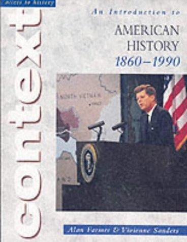 Front Cover Of Intro American Hist 1860-1990