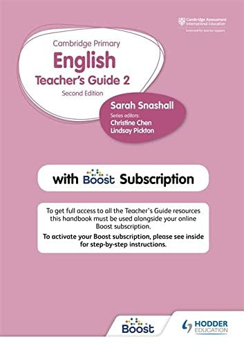 Front Cover Of Cambridge Primary English Teacher���S G