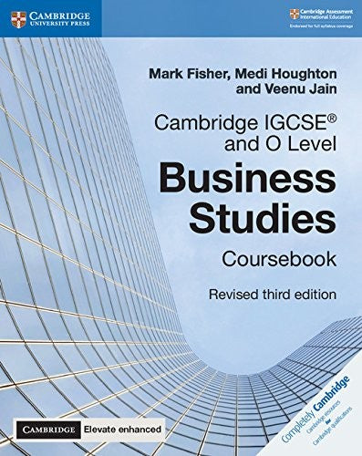 Front Cover Of Cambridge IGCSE�� and O Level Business Studies Revised Coursebook with Cambridge Elevate Enhanced Edition (2 Ye