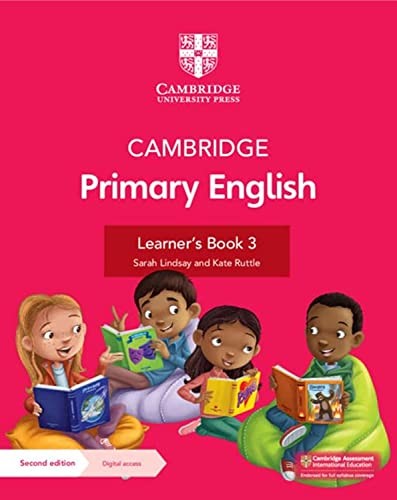 Front Cover Of Cambridge Primary English Learner's Book 3 with Digital Access (1 Year)