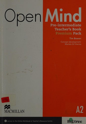 Front Cover Of Open Mind Pre-Int Tb Pk Prem