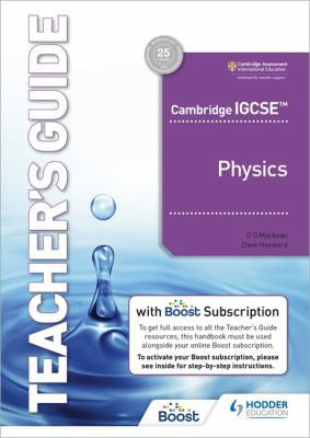 Front Cover Of Igcse Physics Teacher'S Guide
