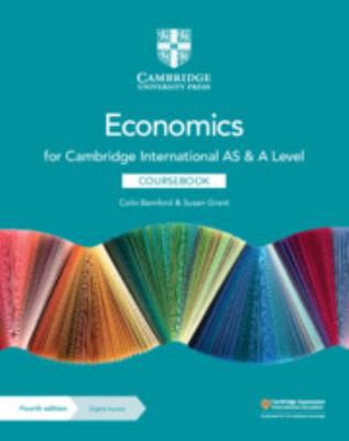 Front Cover Of Cambridge AS & A Level Economics Coursebook with Digital Access (2 Years)