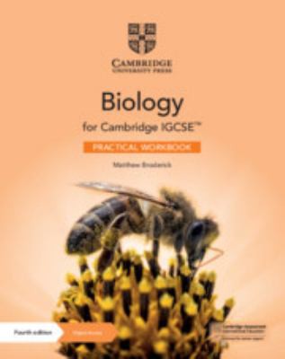 Front Cover Of Cambridge IGCSE��� Biology Practical Workbook with Digital Access (2 