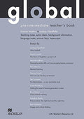 Front Cover Of Global Pre-Int Tb + Test Cd