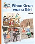 Front Cover Of When Gran Was A Girl - Orange: Galaxy