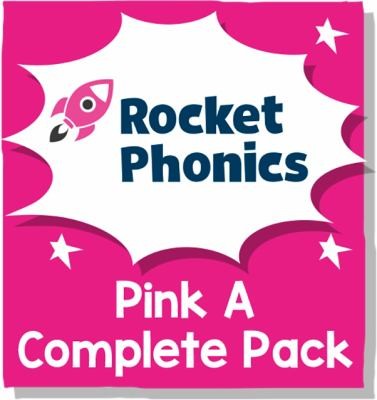 Front Cover Of Reading Planet Rocket Phonics Pink A Complete Pack