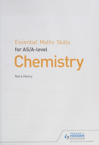 Front Cover Of Esm For As/A Level Chemistry