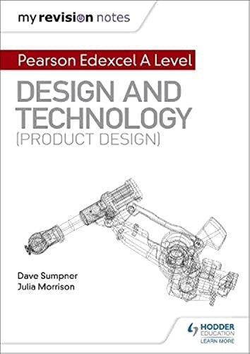 Front Cover Of Pearson Edexcel A Level Design And Technology