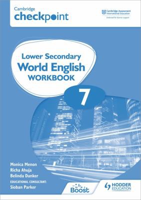 Front Cover Of Cam Checkpoint Lower Secondary World English Wb 7